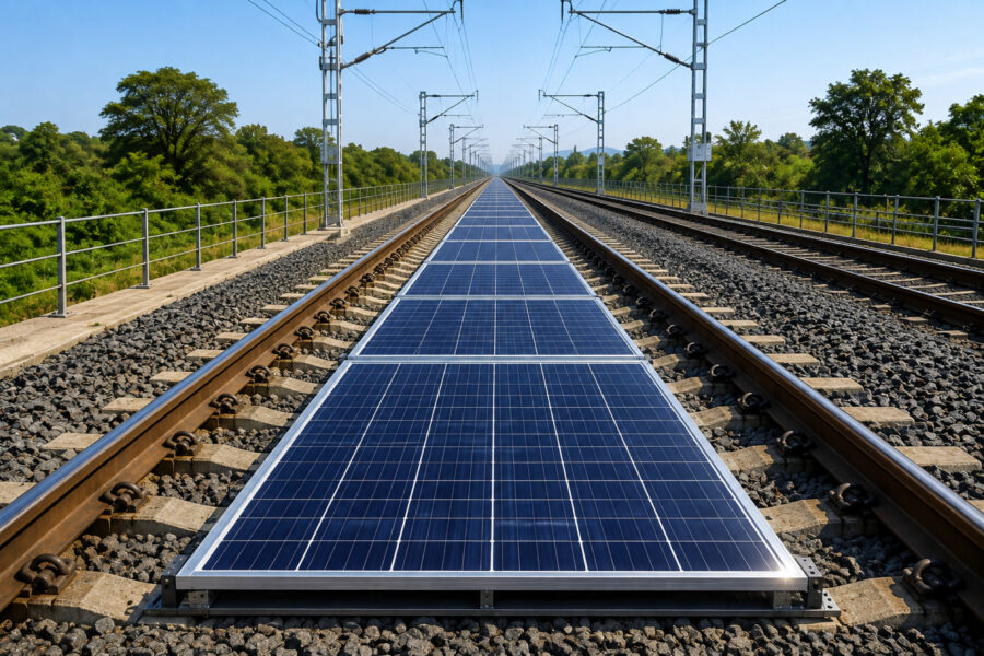 Nagpur Metro introduces India’s 1st inter-track solar panels